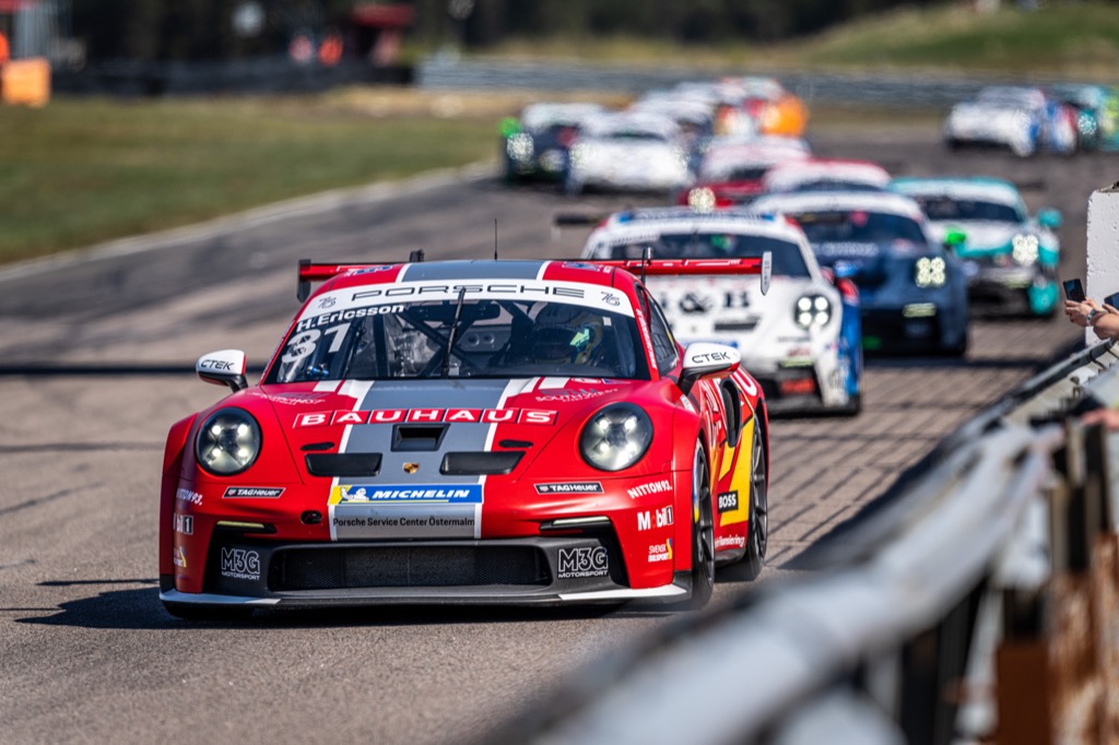 Porsche Danmark støtter de danske Porsche-talenter.
(Foto: Porsche Carrera Cup Scandinavia)